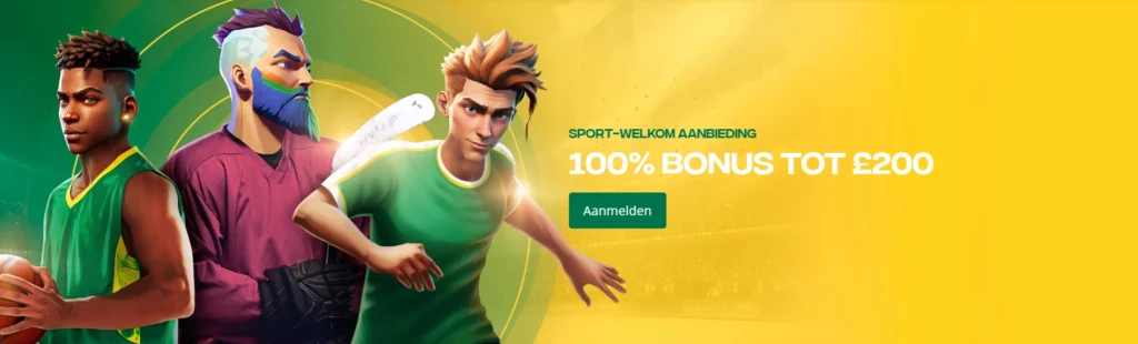 Sport-welkom aanbieding 